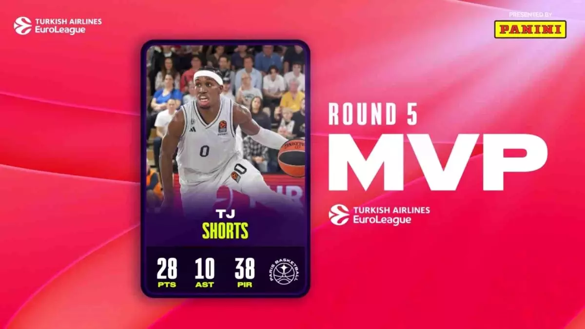 TJ Shorts Haftanın MVP’si Seçildi