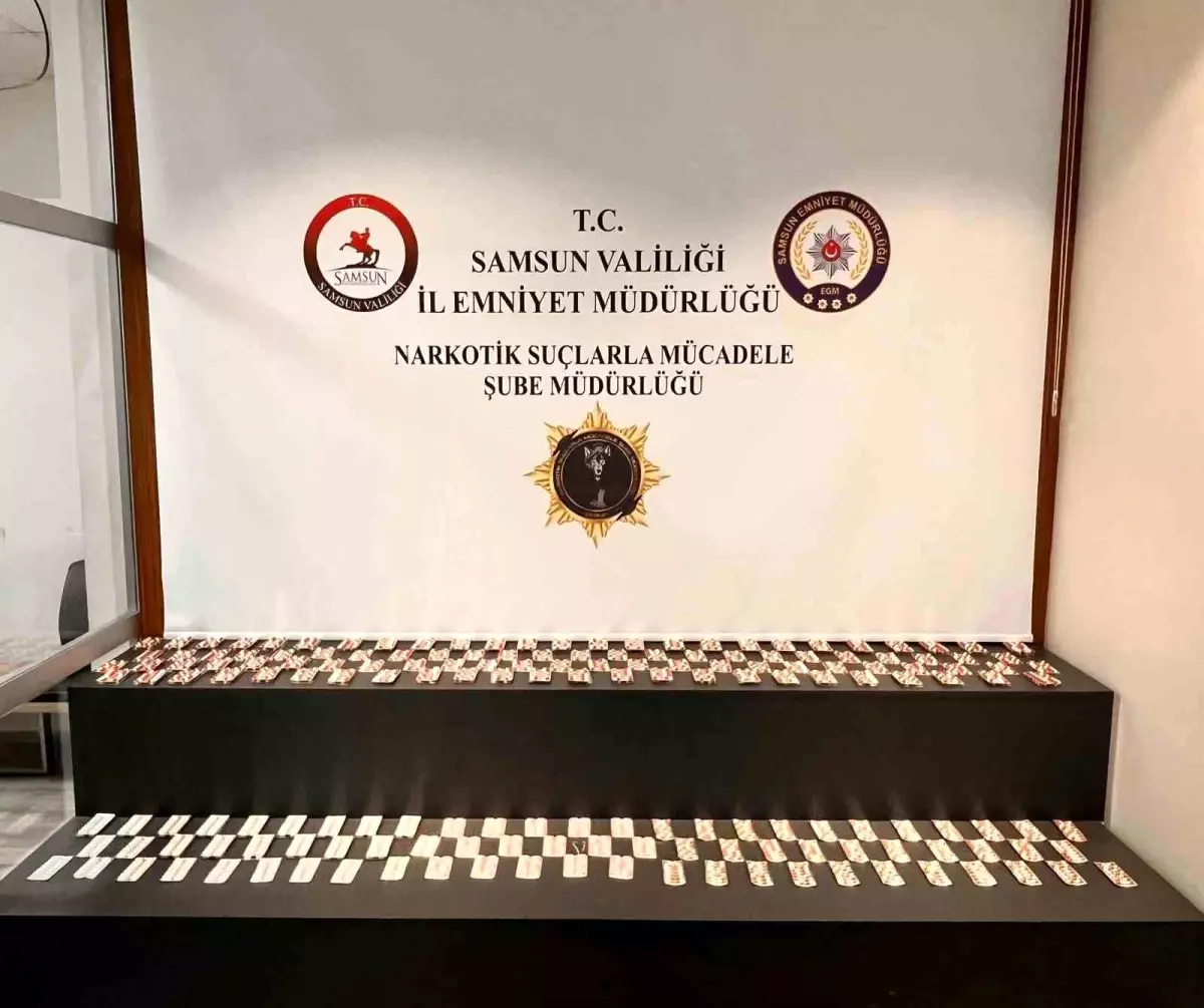 Samsun’da Drone Operasyonunda Uyuşturucu Hap Ele Geçirildi
