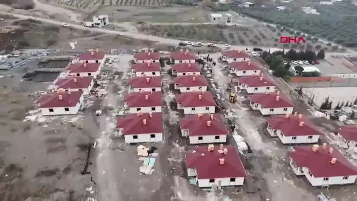 Osmaniye’de Depremzedeler İçin Konut İnşaatları Hızla Devam Ediyor