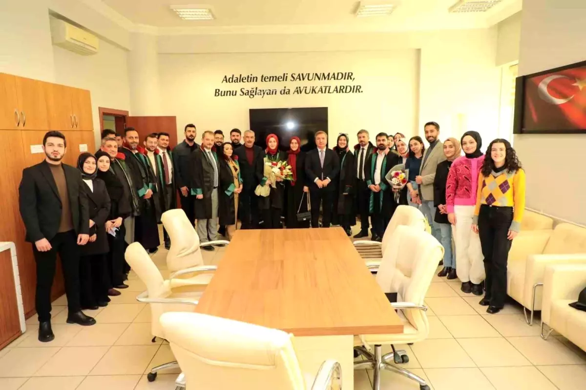 Vali Aydoğdu’dan Baro ve Avukat Ziyareti
