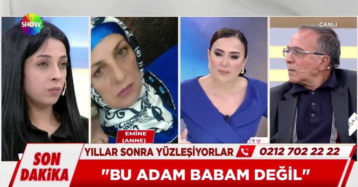 “Bu adam benim babam değil”