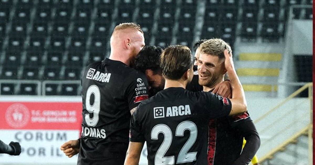 Çorum FK: 3 – İstanbulspor: 1 | MAÇ SONUCU