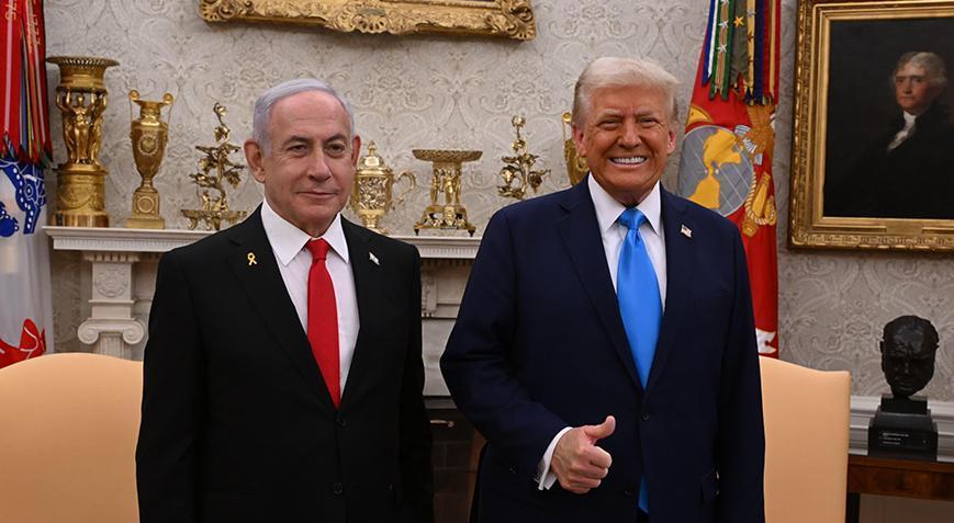 Son dakika: Netanyahu ile birlikte kamera karşısına geçti! Trump: ABD, Gazze Şeridi’ni devralacak