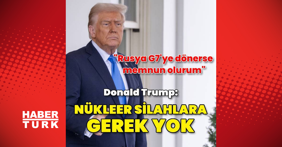 Trump: Ukrayna da barış müzakerelerinde bulunacak