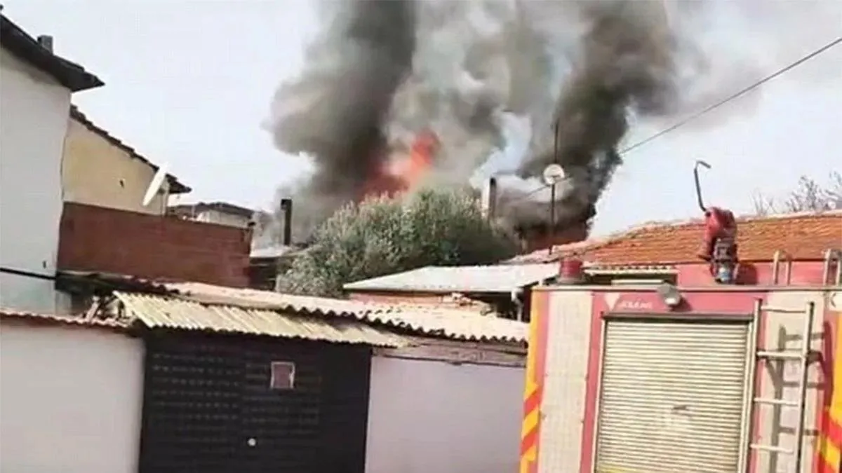 Manisa’da evde yalnız bırakılan 3 yaşındaki Günay yangında öldü